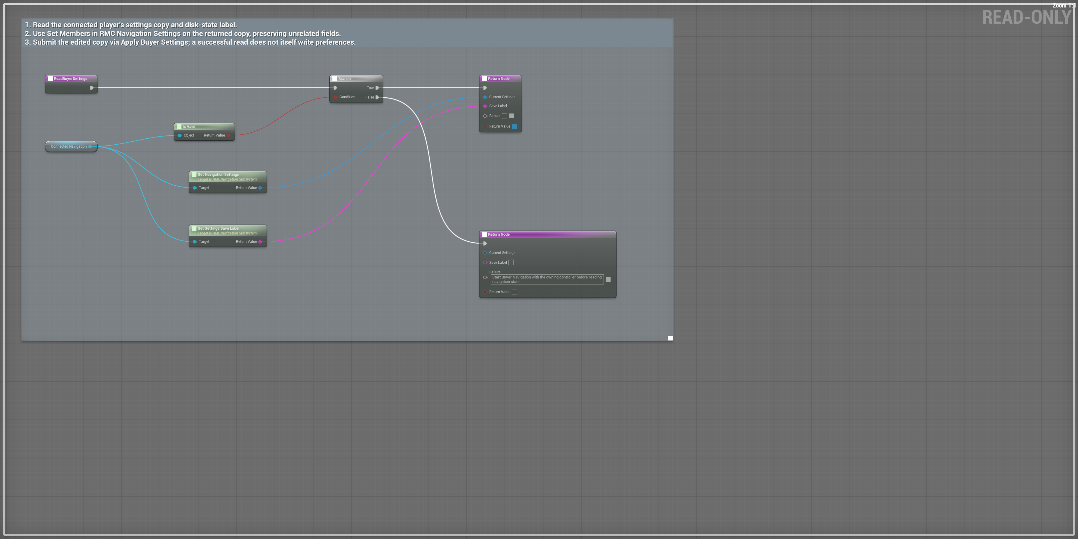BP_RMC_BuyerRegion / ReadBuyerSettings — retained configuration/reference capture